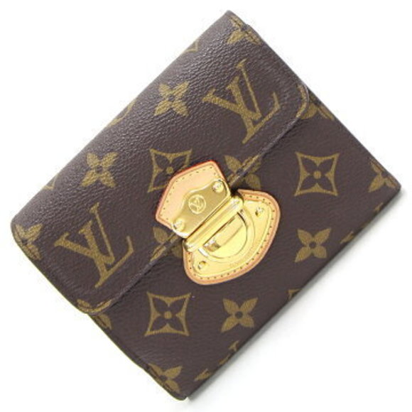 Louis Vuitton Monogram Portefeuille Joy Tri Wallet Pass Case - Picture 1 of 8